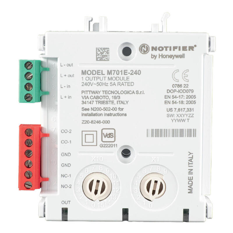 notifier-m701e-240-modulo-de-control-direccionable-240vca-para-montaje-en-superficie-protocolos-clip-y-opal