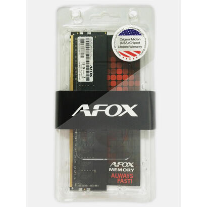 memoria-afox-ddr4-8gb-3200mhz-micron-chip-cl22-xmp2-rank1-x4-afld48ph2p