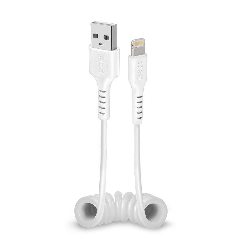 sbs-tecableusbip589sw-cable-usb-a-lightning-blanco-17-50cm