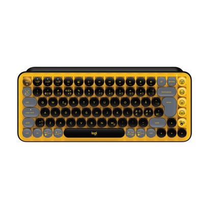 teclado-nordico-logitech-pop-keys-wireless-mechanical-keyboard-with-emoji-keys-rf-wireless-bluetooth-qwerty-negro-gris-amarillo
