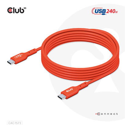 club3d-cable-usb-tipo-c-pd-240w-480mb-2m-mm-retail