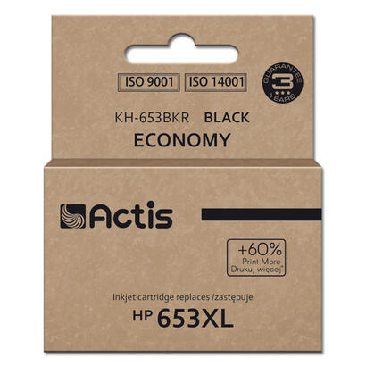actis-tinta-compatible-hp-653xl-3ym75ae-negro