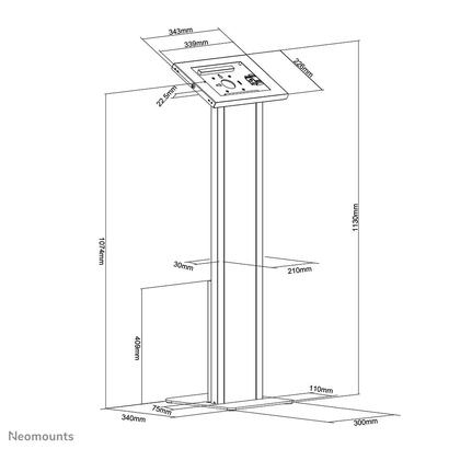 tablet-bodenstander-75x75-97-11-abschliessbar-blanco