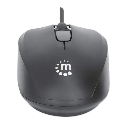 raton-manhattan-comfort-ii-optico-usb-negro