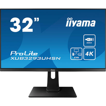 monitor-iiyama-tft-xub3293uhsn-80cm-negro-32-3840x2160dphdmikvm2xusb