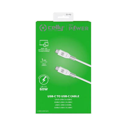 celly-usbcusbcwh-cable-usb-1-m-usb-c-blanco