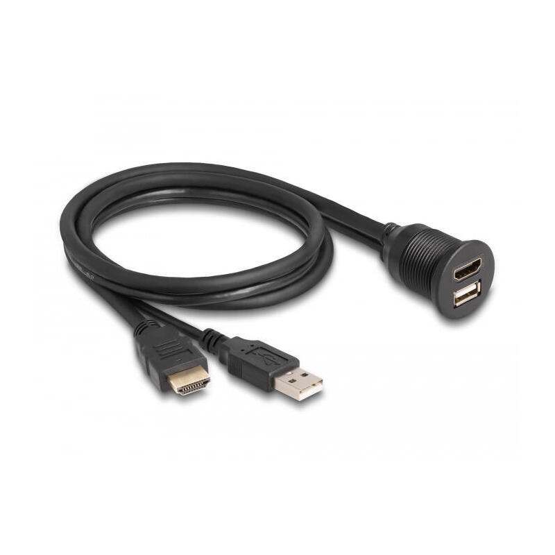 delock-cable-hdmi-a-macho-y-usb-20-tipo-a-macho-a-hdmi-a-hembra-1m