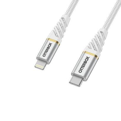 otterbox-premium-cable-usb-c-lightning-2m-usb-pd-white