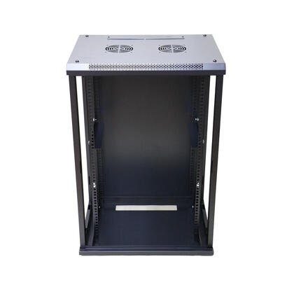 armario-pared-extralink-19-15u-450mm-d-vidrio-negro