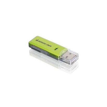 iogear-gfr204sd-lector-de-tarjeta-verde