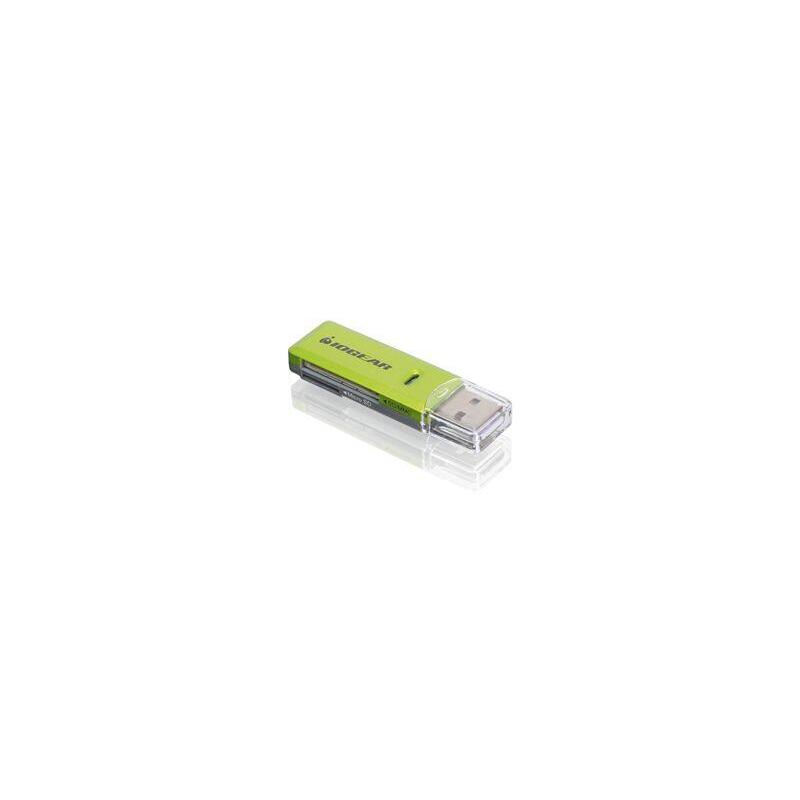 iogear-gfr204sd-lector-de-tarjeta-verde