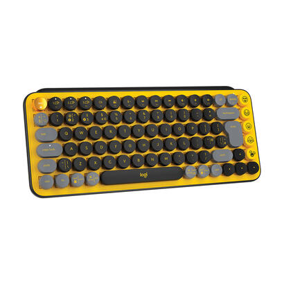 teclado-ingles-logitech-pop-keys-rf-wireless-bluetooth-qwerty-reino-unido-negro-gris-amarillo