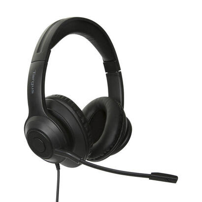 auriculares-stereo-targus-alambrico-negro