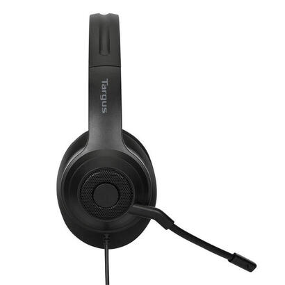 auriculares-stereo-targus-alambrico-negro