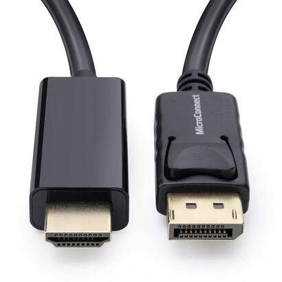 microconnect-mc-dp-hdmi-300-adaptador-de-cable-de-video-3-m-displayport-negro