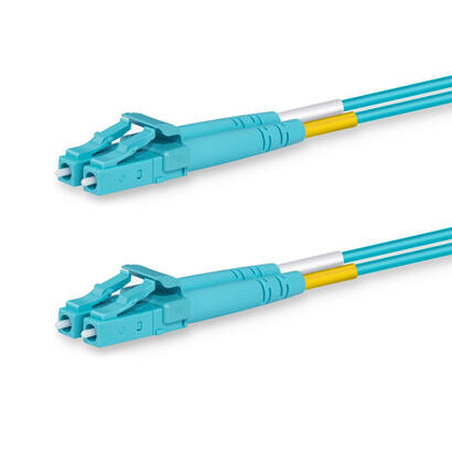 lanview-lvo231470-cable-de-fibra-optica-e-infiniband-3-m-2x-lc-color-aguamarina