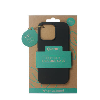 estuff-black-silk-touch-silicone-case-for-iphone-13-pro-funda-para-smartphone-155-cm-61-negro