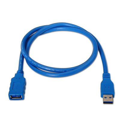 aisens-cable-extension-usb-30-tipo-a-macho-a-a-hembra-2m-azul