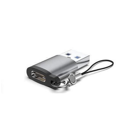 microconnect-usb30acfb-key-cambiador-de-genero-para-cable-usb-c-usb-a-negro-plata