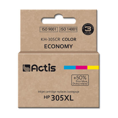 actis-kh-305cr-cartucho-de-tinta-1-piezas-compatible-rendimiento-estandar-cian-magenta-amarillo