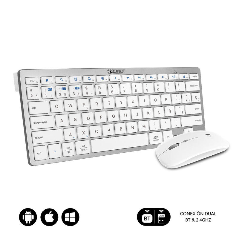 teclado-y-raton-inalambrico-subblim-oco010-combo-multidispositivo-compacto-plata