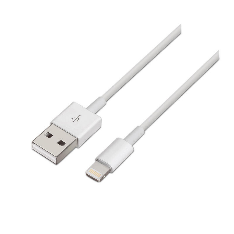 aisens-cable-lightning-a-usb-20-lightningm-usb-a-macho-1m-blanco