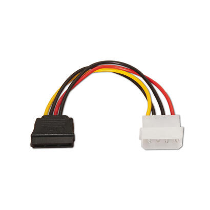 aisens-cable-sata-alimentacion-molex-4pinm-sata-hembra-16cm-100-cobre-negro