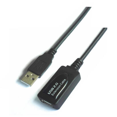 aisens-cable-extension-usb-20-con-amplificador-tipo-a-macho-a-hembra-10m-negro
