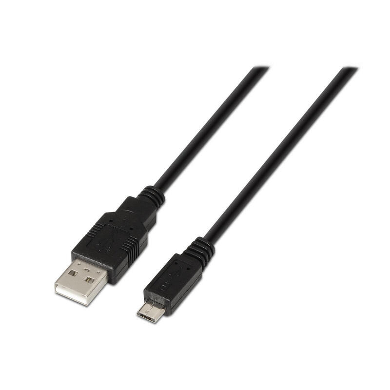 aisens-cable-usb-20-tipo-a-macho-a-micro-b-macho-3m-negro