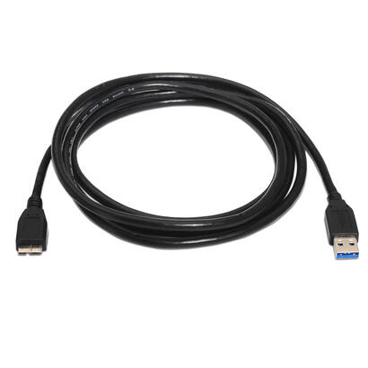 aisens-cable-usb-30-tipo-a-macho-a-micro-b-macho-2m-negro