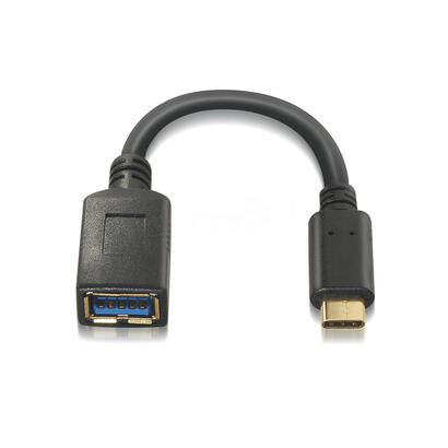 aisens-cable-usb-31-gen1-5gbps-3a-tipo-usb-cm-a-hembra-15cm-negro