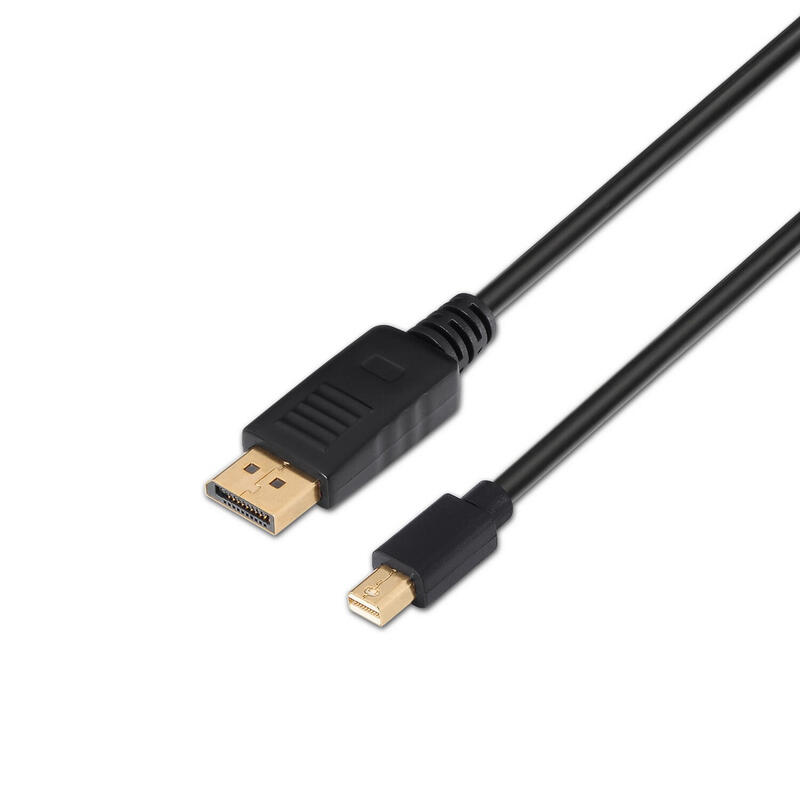 aisens-cable-mini-dp-a-displayport-v12-4k60hz-mdpm-dpm-2m-4k-negro