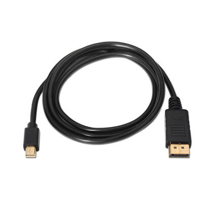 aisens-cable-mini-dp-a-displayport-v12-4k60hz-mdpm-dpm-2m-4k-negro