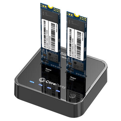 coreparts-ms-cloner-nvme-base-de-conexion-para-disco-duro-usb-32-gen-2-31-gen-2-type-c-negro