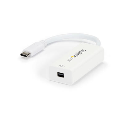 startech-adaptador-usb-c-a-mini-displayport-blanco