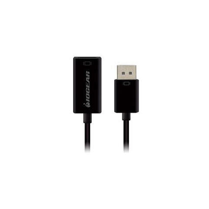 iogear-gdphd4ka-adaptador-de-cable-de-video-0086-m-displayport-hdmi-tipo-a-estandar-negro