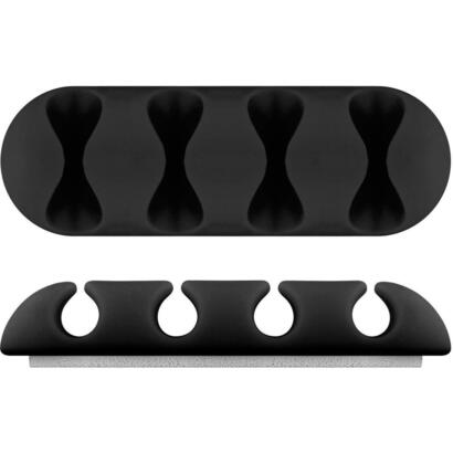 microconnect-cablemana-16-organizador-de-cables-piso-soporte-para-cables-negro-2-piezas