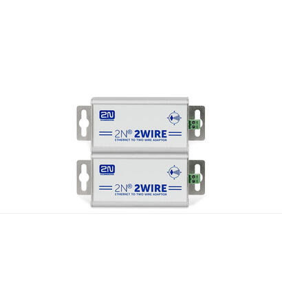 2n-telecommunications-2wire-set-of-2-adaptors-convertidor-de-senal-aluminio-metalico