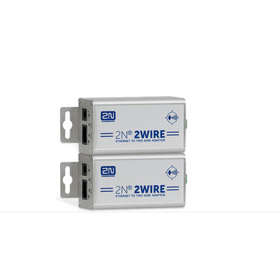 2n-telecommunications-2wire-set-of-2-adaptors-convertidor-de-senal-aluminio-metalico