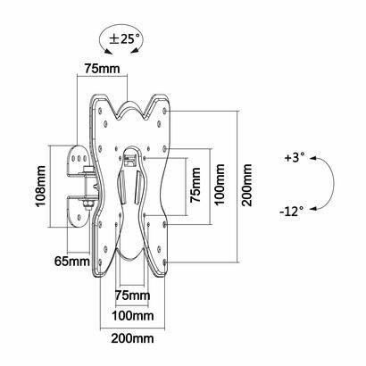 aisens-soporte-de-pared-para-pantallas-23-42-58-106cm-hasta-25kg-giratorio-e-inclinable-vesa-max-200200