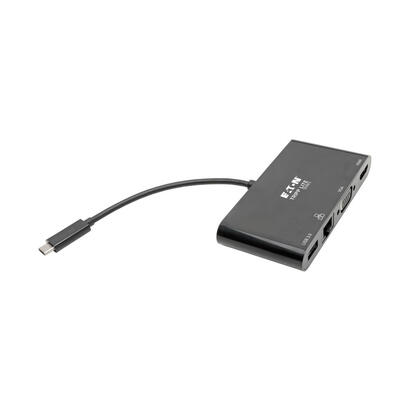 eaton-tripp-lite-usb-c-multiport-adapter-4k-hdmi-vga-usb-a-gbe-hdcp-black