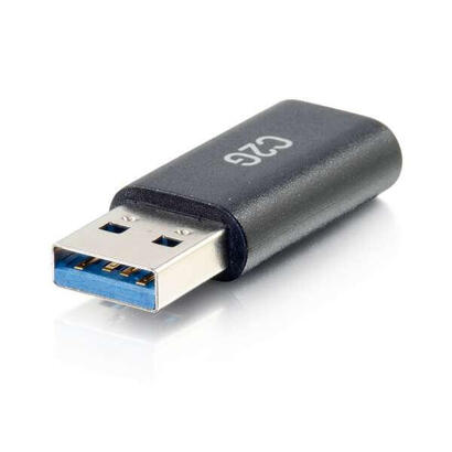 c2g-usb-c-to-usb-adapter-superspeed-usb-adapter-5gbps-fm-adaptador-usb-usb-c-h-reversible-a-usb-tipo-a-m-usb-30-moldeado-negro
