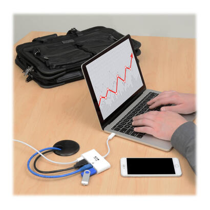 tripp-lite-u444-06n-hgu-c-adaptador-multipuerto-usb-c-con-hdmi-puerto-usb-30-gbe-carga-pd-de-60w-hdcp-blanco
