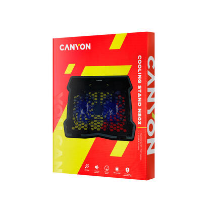 canyon-ns03-refrigeracion-para-portatil-396-cm-156-1000-rpm-negro