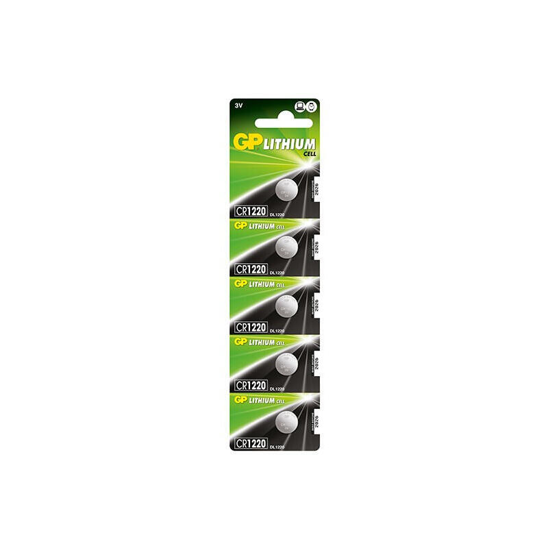 gp-batteries-lithium-cell-cr1220-bateria-de-un-solo-uso-litio gp-batteries-lithium-cell-cr1220-bateria-de-un-solo-uso-litio