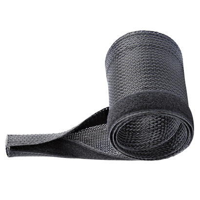 startech-manga-gestion-de-cableado-flexible-3m-negro