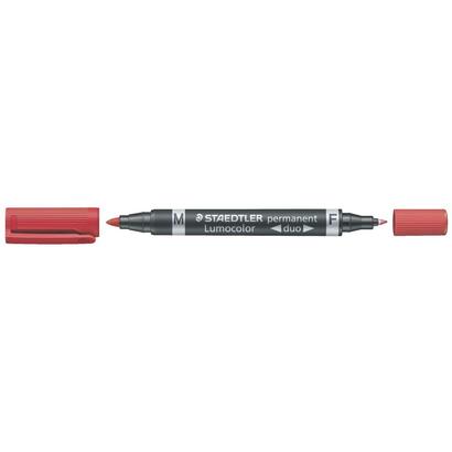 pack-de-10-unidades-staedtler-lumocolor-348-rotulador-permanente-de-doble-punta-secado-rapido-color-rojo
