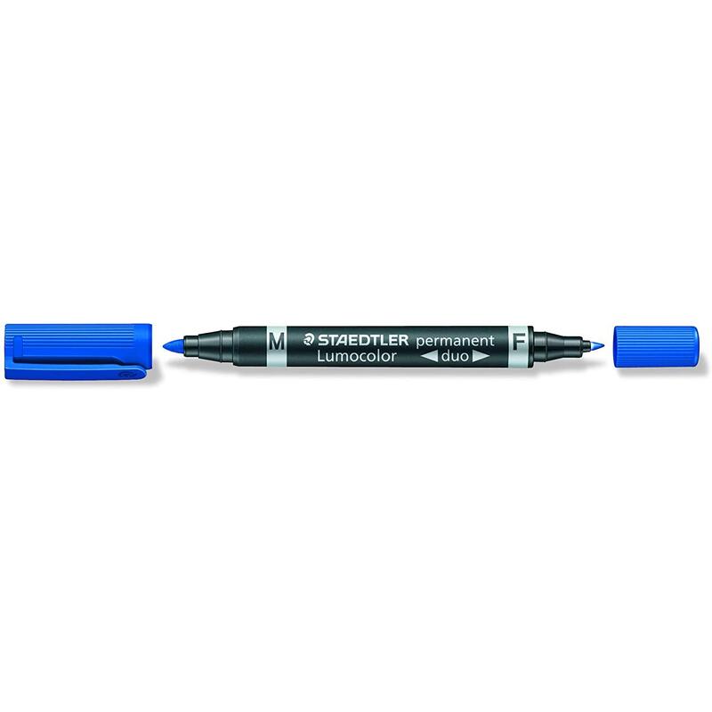 pack-de-10-unidades-staedtler-lumocolor-348-rotulador-permanente-de-doble-punta-secado-rapido-color-azul