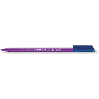 pack-de-10-unidades-staedtler-noris-326-rotulador-de-punta-fina-trazo-1mm-aprox-tina-base-de-agua-color-violeta