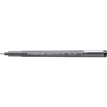 pack-de-10-unidades-staedtler-pigment-liner-308-rotulador-calibrado-trazo-08mm-secado-rapido-color-negro